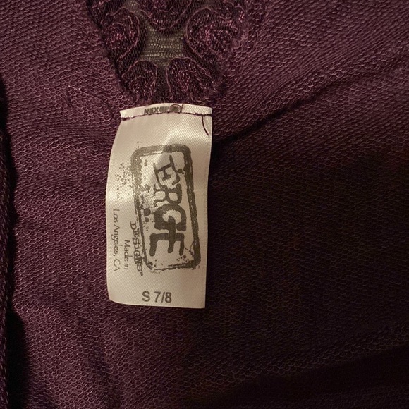 3/$20 ❤️ ERGE design crochet back sweater girls small (7-8) - Picture 5 of 5